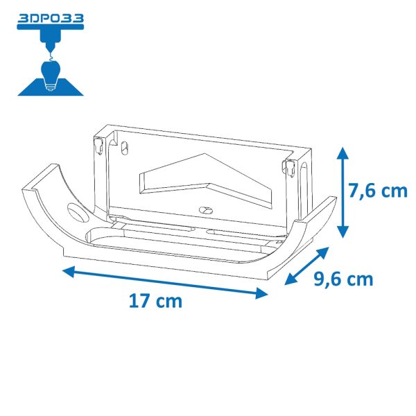 Support Mural Pour Serveur Freebox Ultra – Image 2